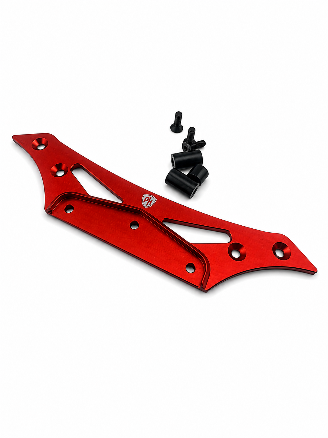 Powerhobby Yokomo RD2.0 Aluminum Upper Front Bumper Red