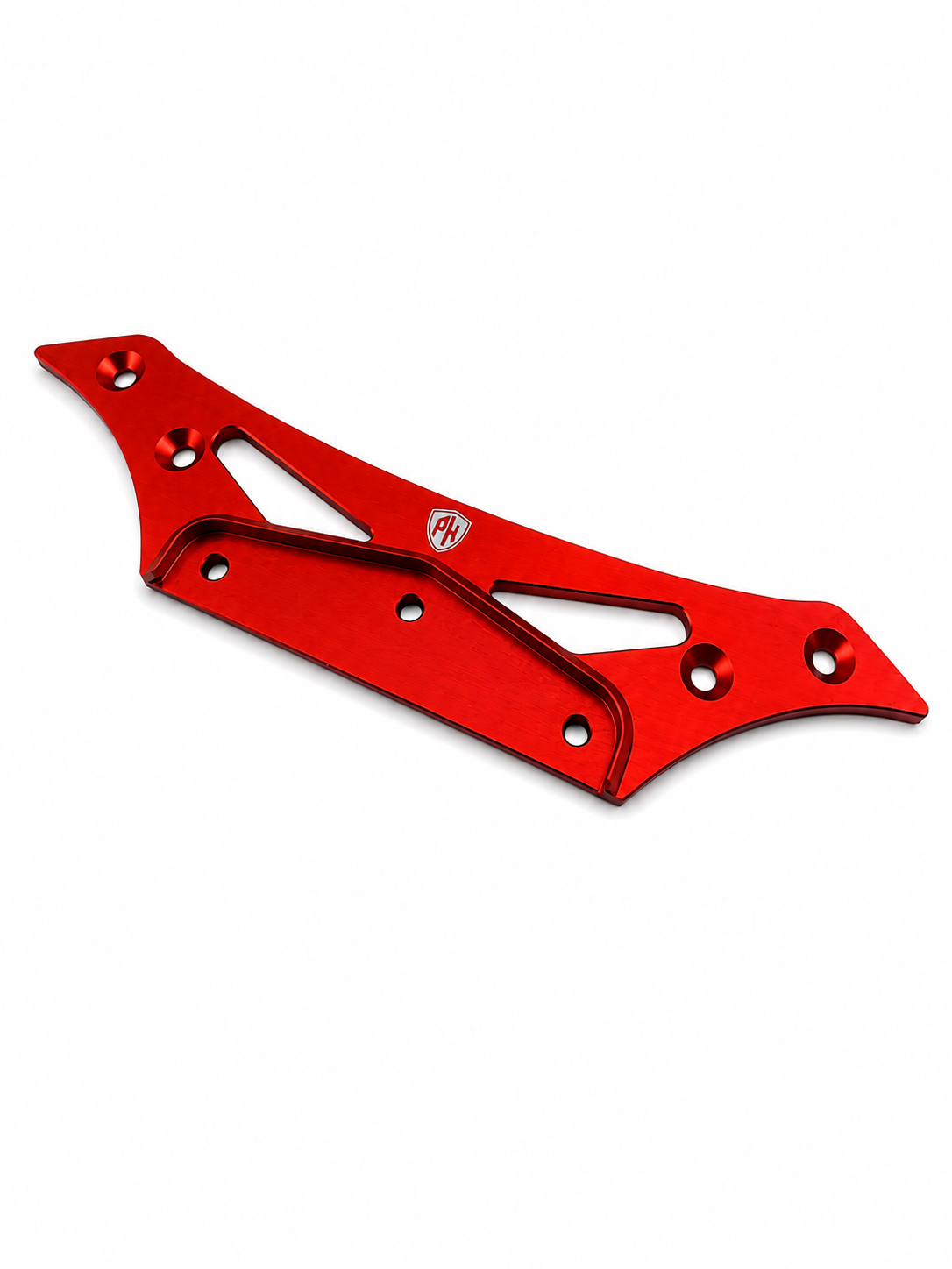 Powerhobby Yokomo RD2.0 Aluminum Upper Front Bumper Red