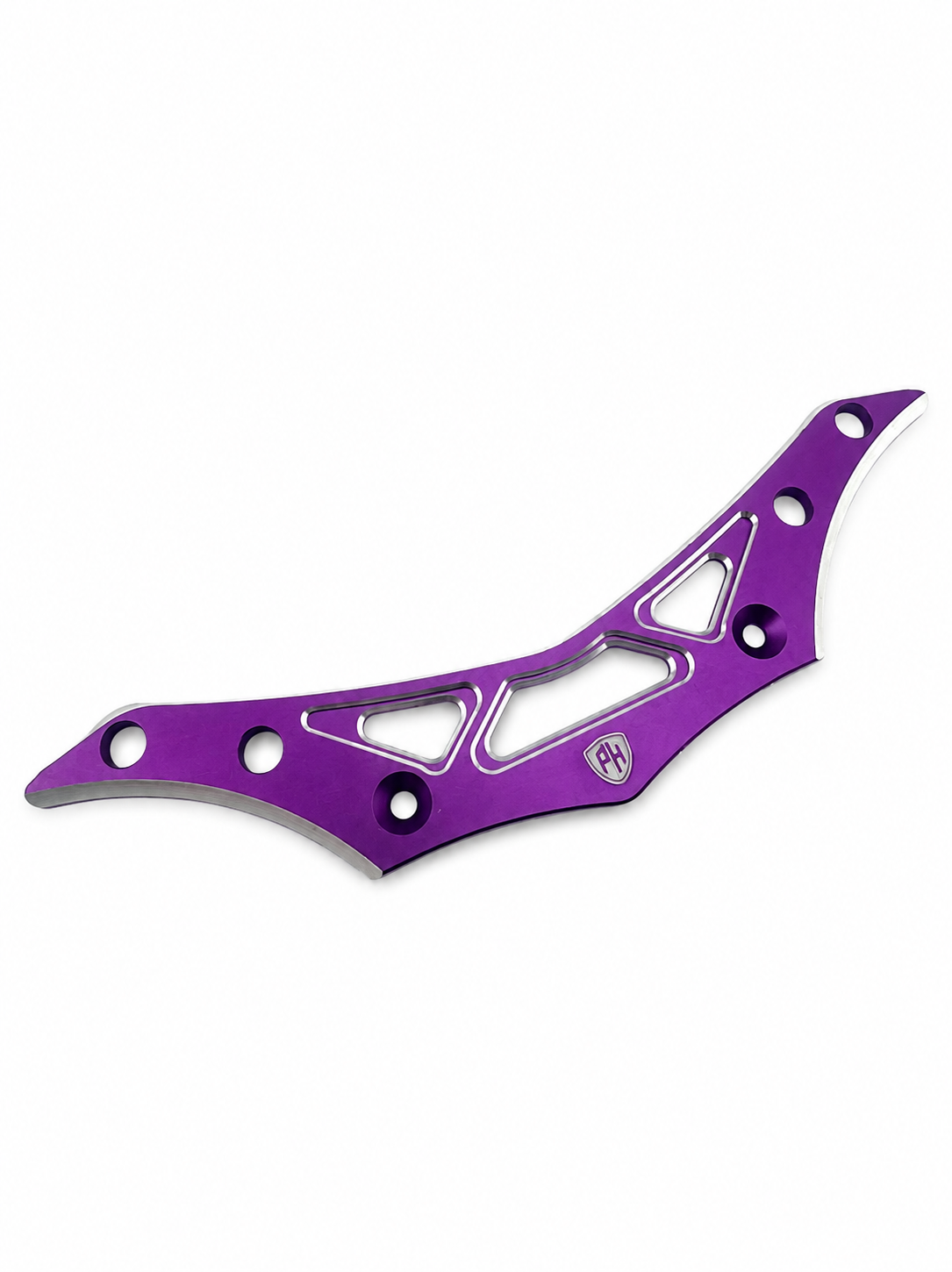 Powerhobby Yokomo RD2.0 Aluminum Upper Lower Bumper Purple.
