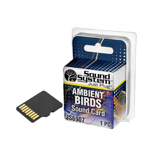 Woodland Scenics JS6906 Just Plug Sound System 2 Blank Sound Cards 2GB