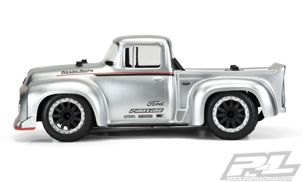 Pro-Line 1956 Ford F-100 Pro-Touring Street Truck Clear Body TRA Slash Rally - PowerHobby
