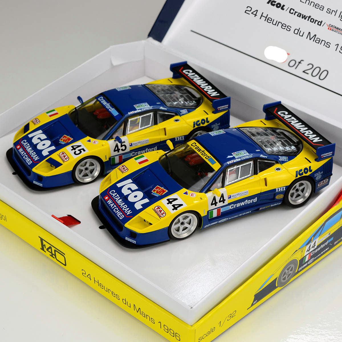 SCALEXTRIC FERRARI F40 Jägermeister Race Car Slot Car £32.00 - UK SCALEXTRIC FERRARI F40 Jägermeister Race Car Slot Car £32.00 - UK