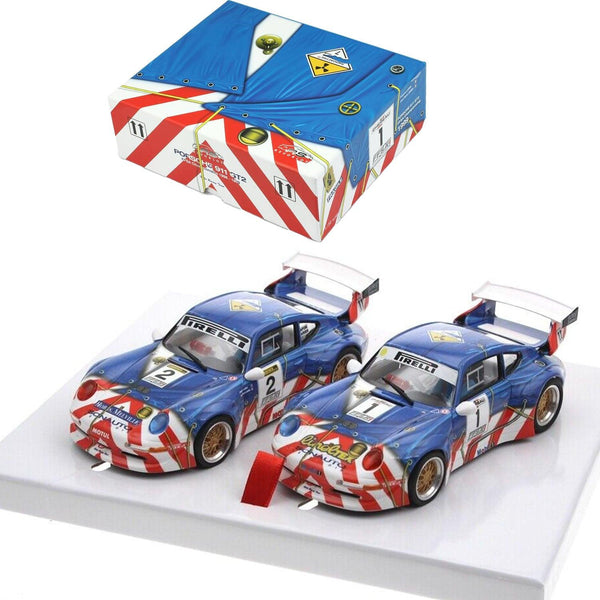 Revoslot RS0116 Porsche 911 GT2 #1 #2 Sonauto Twin Pack 1/32 Slot