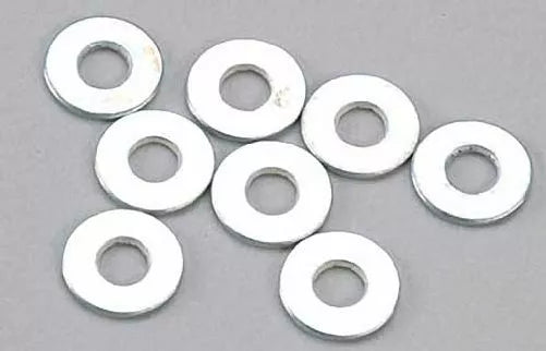 Dubro 2108 Flat Washers 2.5mm (8) DUB2108