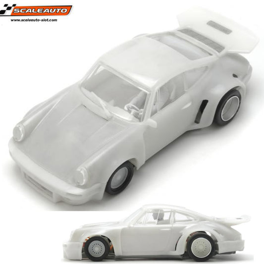 Scaleauto 1974 Porsche 911 Carrera RSR 3.0 White Kit 1/32 Slot Car SC-6204