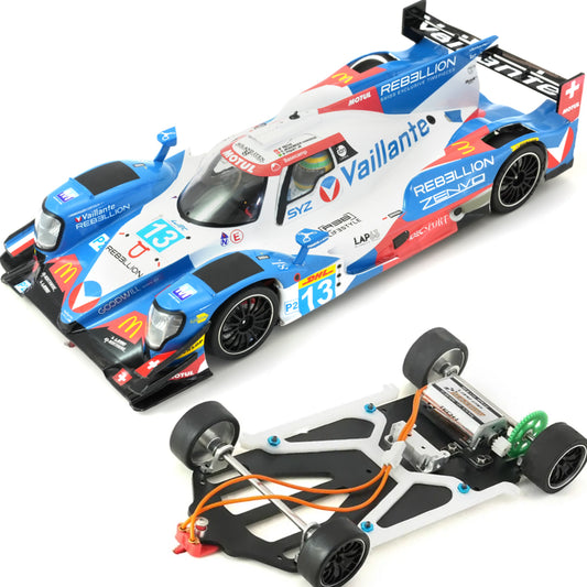 Scaleauto Oreca 07 LMP Vaillante Wec 2017 1/24 Slot Car SC-7117HS HS Chassis