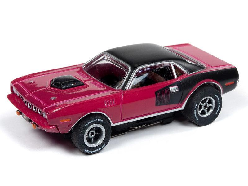 Auto World 1971 Plymouth Cuda Xtraction R26 HO Slot Car SC341 for