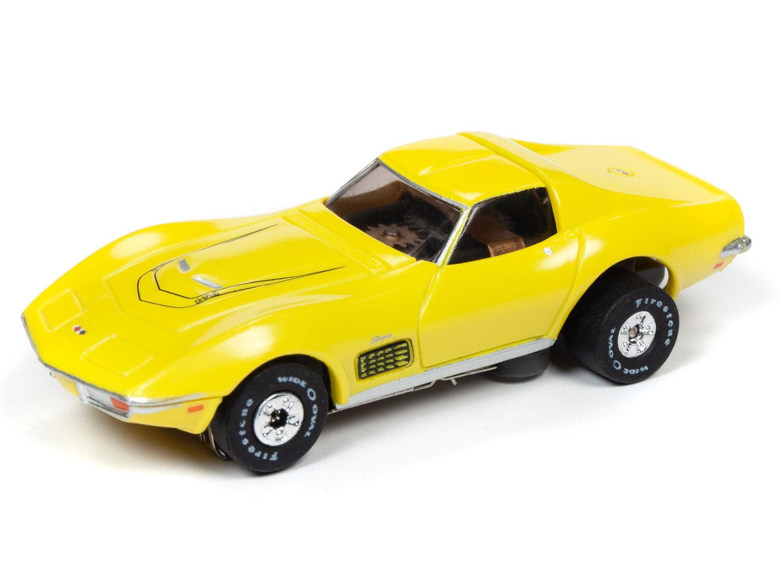 Auto World Chevy Corvette LT1 Thunderjet HO Slot Car SC349 fits