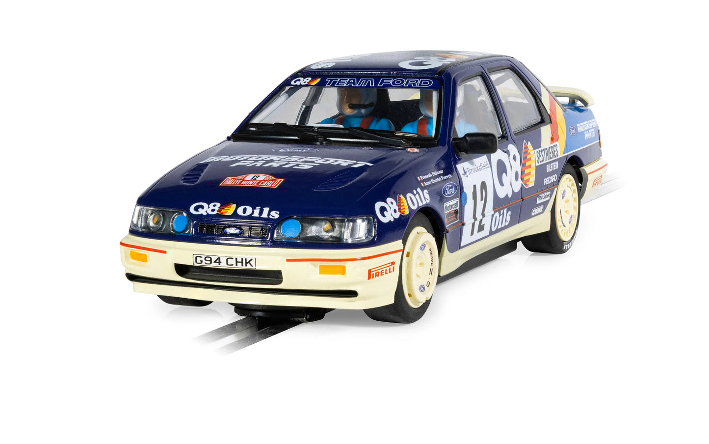 Scalextric C4607 Ford Sierra Monte-Carlo Rally 1991 1/32 Slot Car DPR