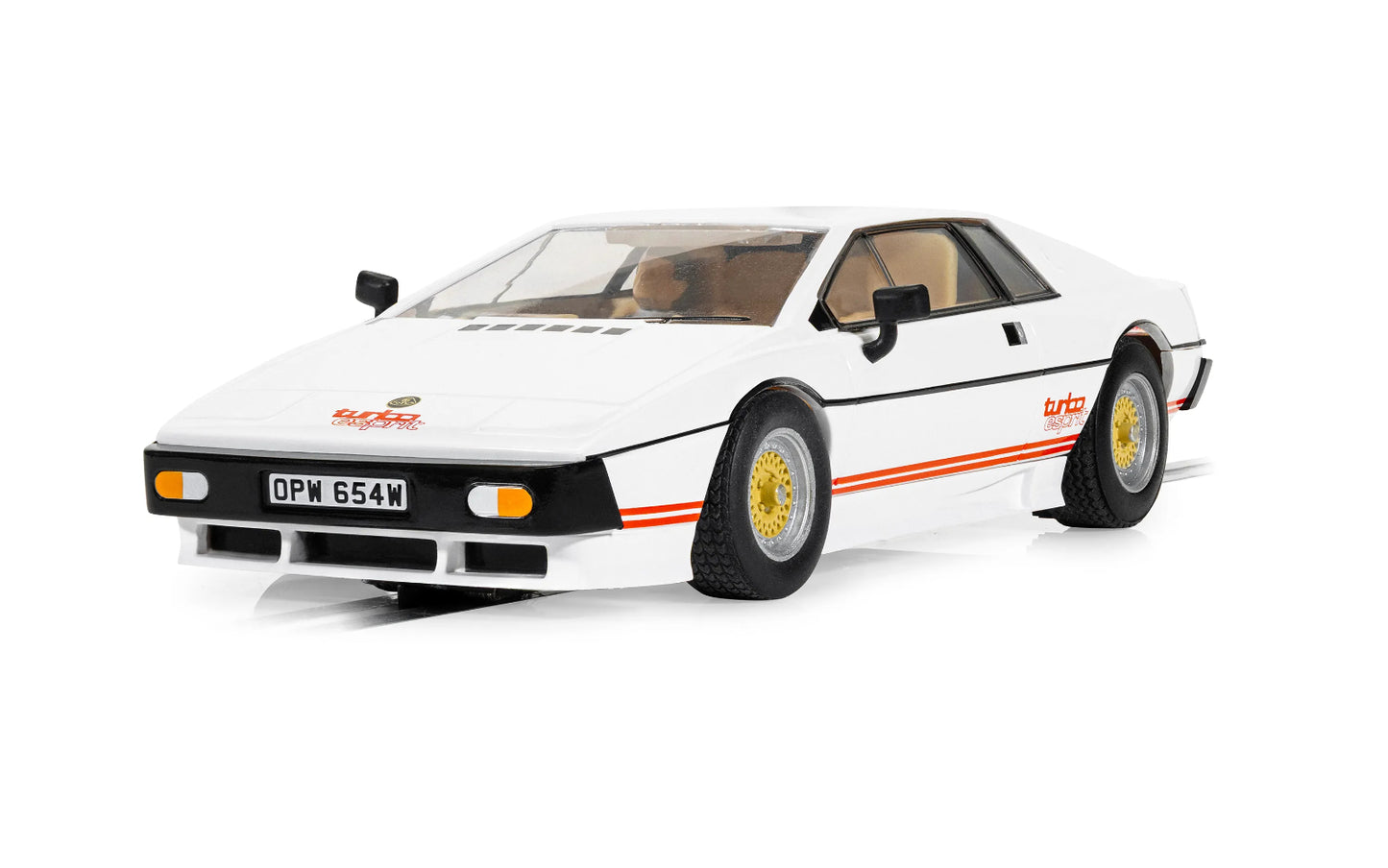 Scalextric C4631 James Bond Lotus Esprit Turbo White 1/32 Slot Car DPR.