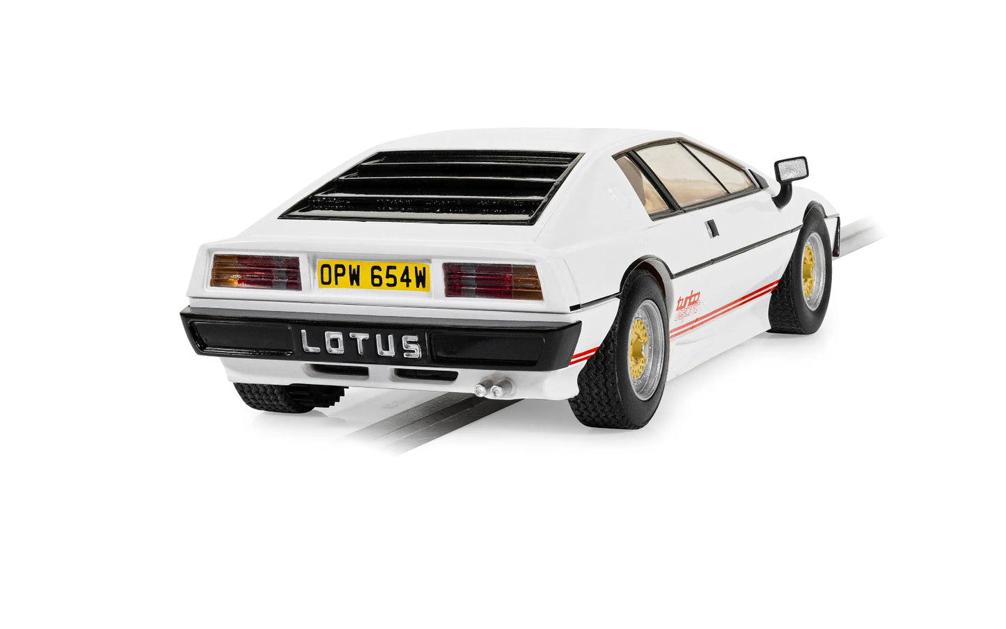Scalextric C4631 James Bond Lotus Esprit Turbo White 1/32 Slot Car DPR.