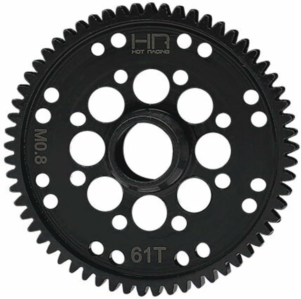 Hot Racing SGRR61M08 61t 0.8 mod 32P Steel Spur Gear Arrma Gorgon