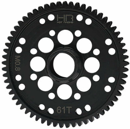 Hot Racing SGRR61M08 61t 0.8 mod 32P Steel Spur Gear Arrma Gorgon