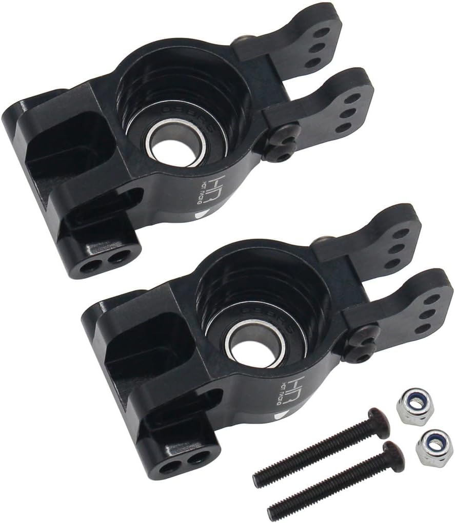 Hot Racing Aluminum Graphite Rear Axle Carriers Hd Bearings Sledge