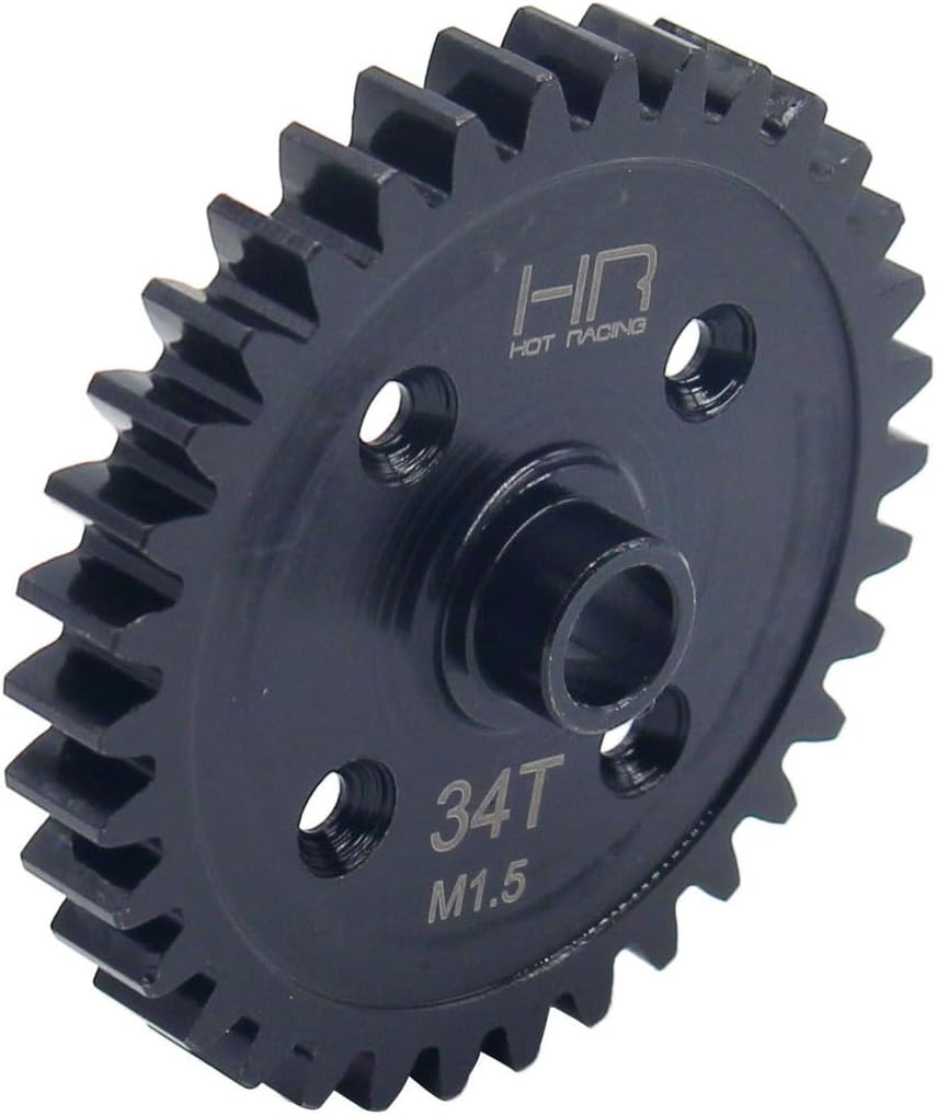 Hot Racing sslg34m15 Steel Spur Gear (34T 1.5 Mod) Sledge