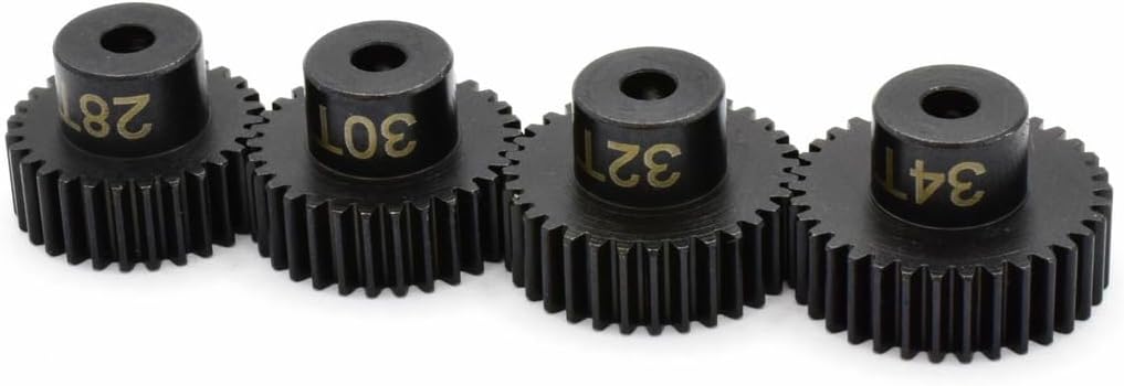 Hot Racing SSXS8024 Speed Tune Pinion Gear Set 28t 30t 32t 34t