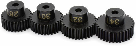 Hot Racing SSXS8024 Speed Tune Pinion Gear Set 28t 30t 32t 34t