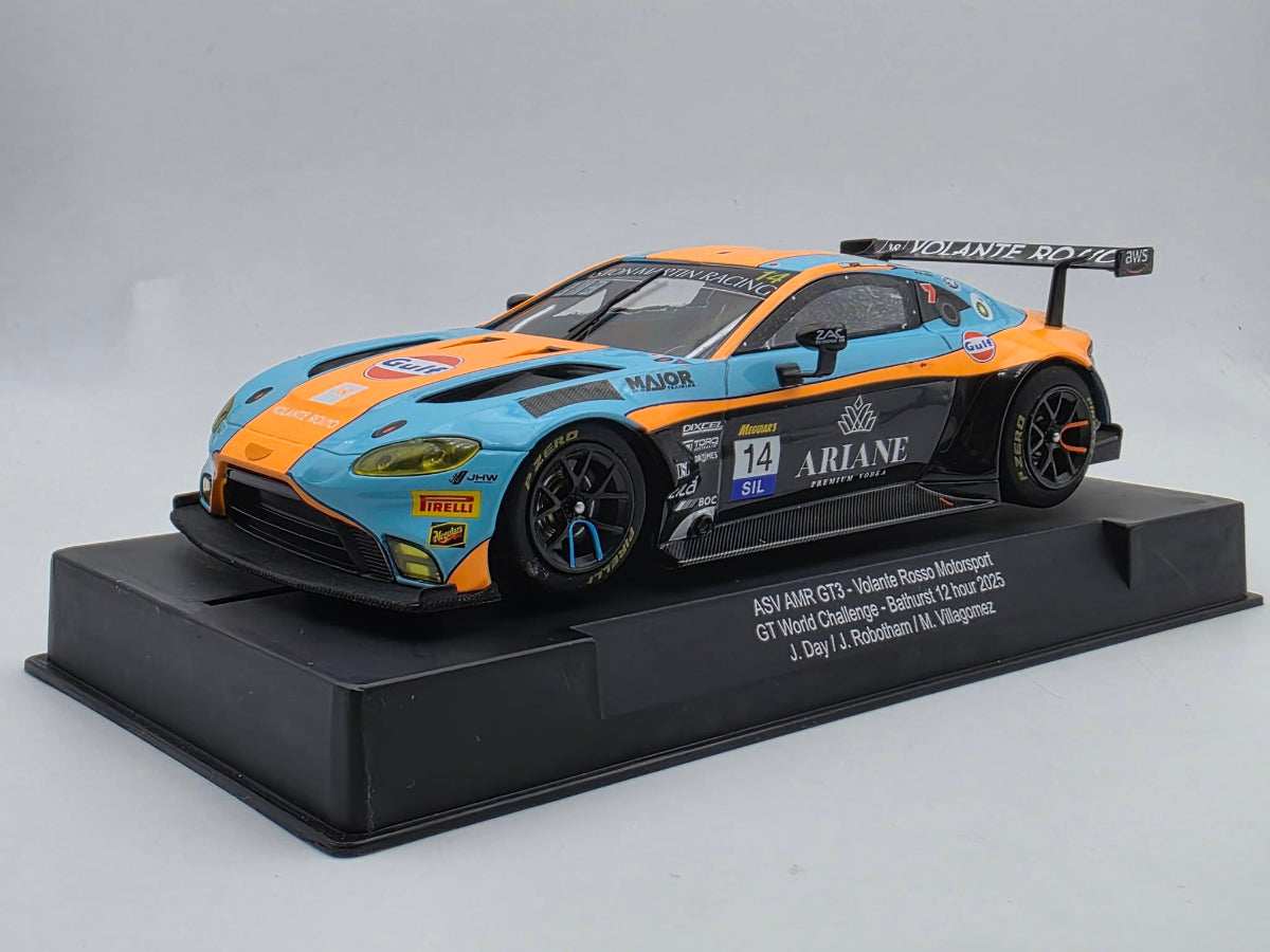 Sideways Aston Martin Vantage Slot Car