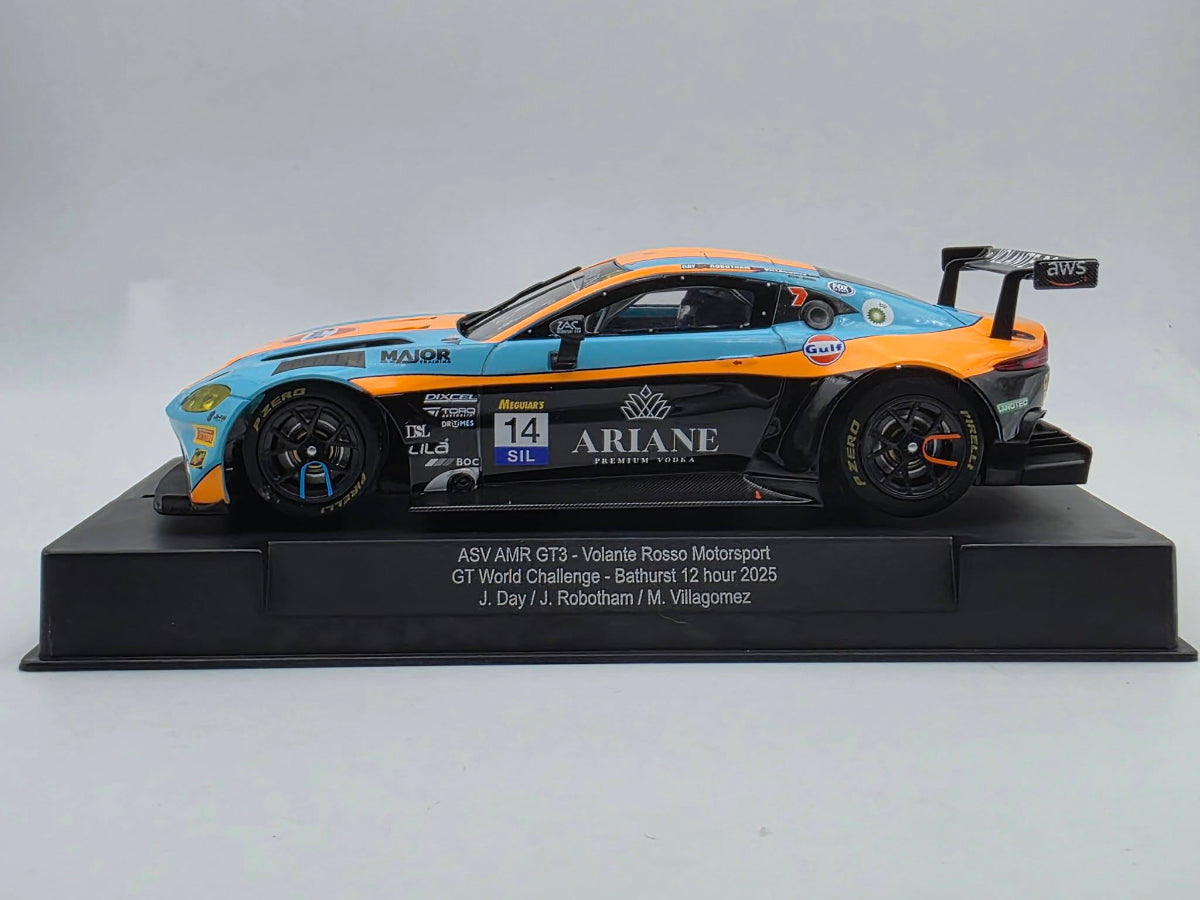 Sideways Aston Martin Vantage AMR GT3 GULF 1/32 Slot Car SWCAR05F