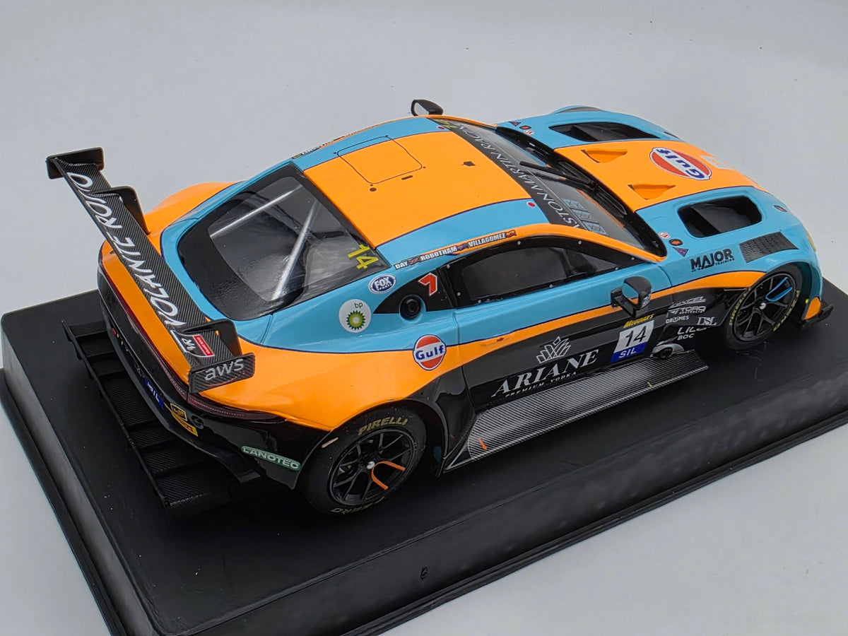 Sideways Aston Martin Vantage AMR GT3 GULF 1/32 Slot Car SWCAR05F