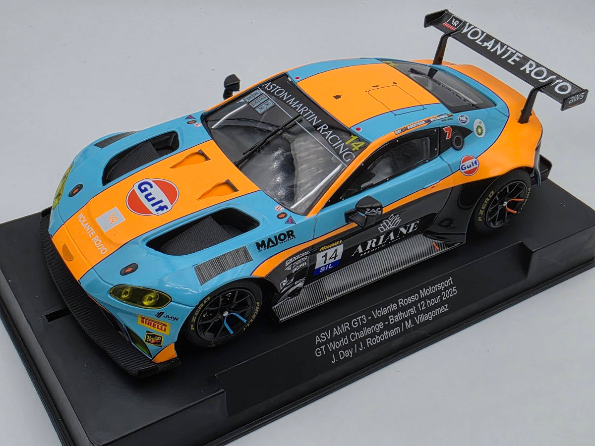 Sideways Aston Martin Vantage AMR GT3 GULF 1/32 Slot Car SWCAR05F