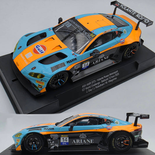 Sideways Aston Martin Vantage Slot Car