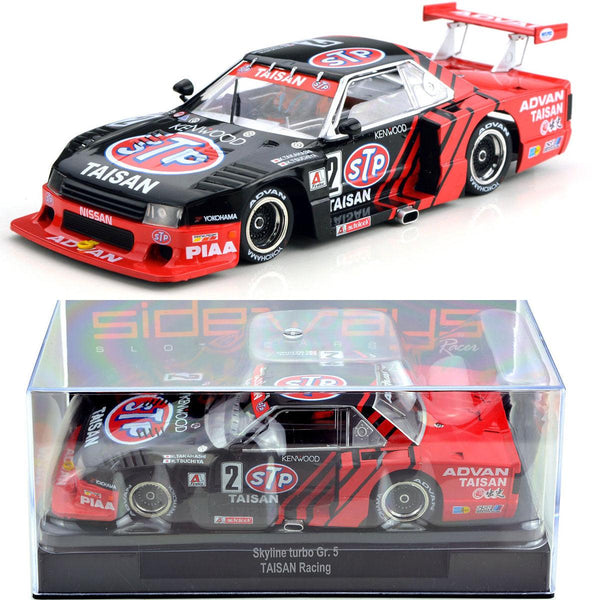 Racer Sideways Nissan Skyline Turbo GR5 Taisan SPT 1/32 Slot Car