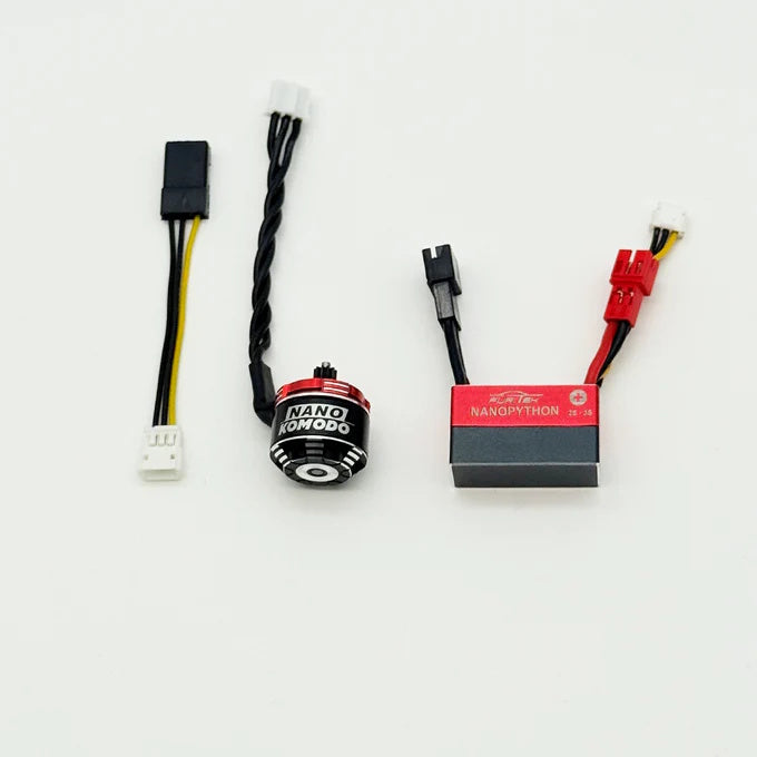Furitek 2741 NanoModo 2026 Brushless Combo w/3800kV Nano Komodo Redcat Ascent-32