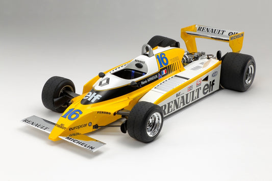 Tamiya 12033 1/12 Renault RE-20 Turbo Racing Car Model Kit, w/ PE Parts
