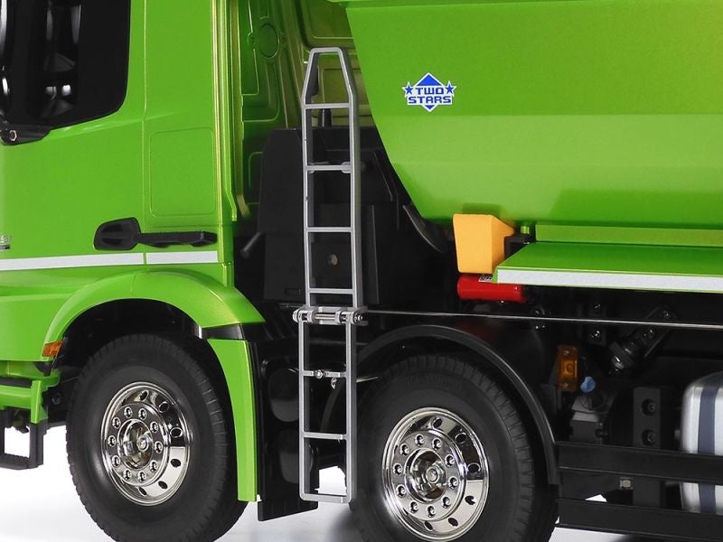 Tamiya 47523 1/14 R/C Mercedes-Benz Arocs 4151 8x4 Tipper Truck (Green Edition)