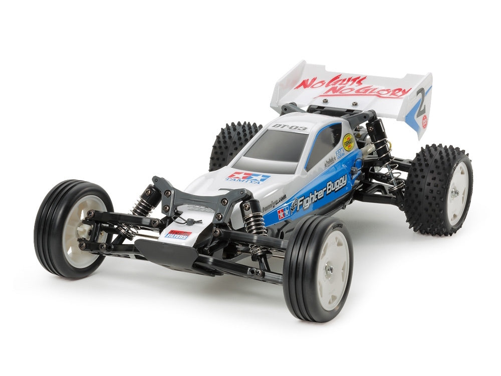 Tamiya 58587-A 1/10 RC Neo Fighter Buggy Kit, DT-03 Chassis