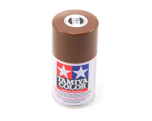 Tamiya TS-1 Red Brown spray paint 85001