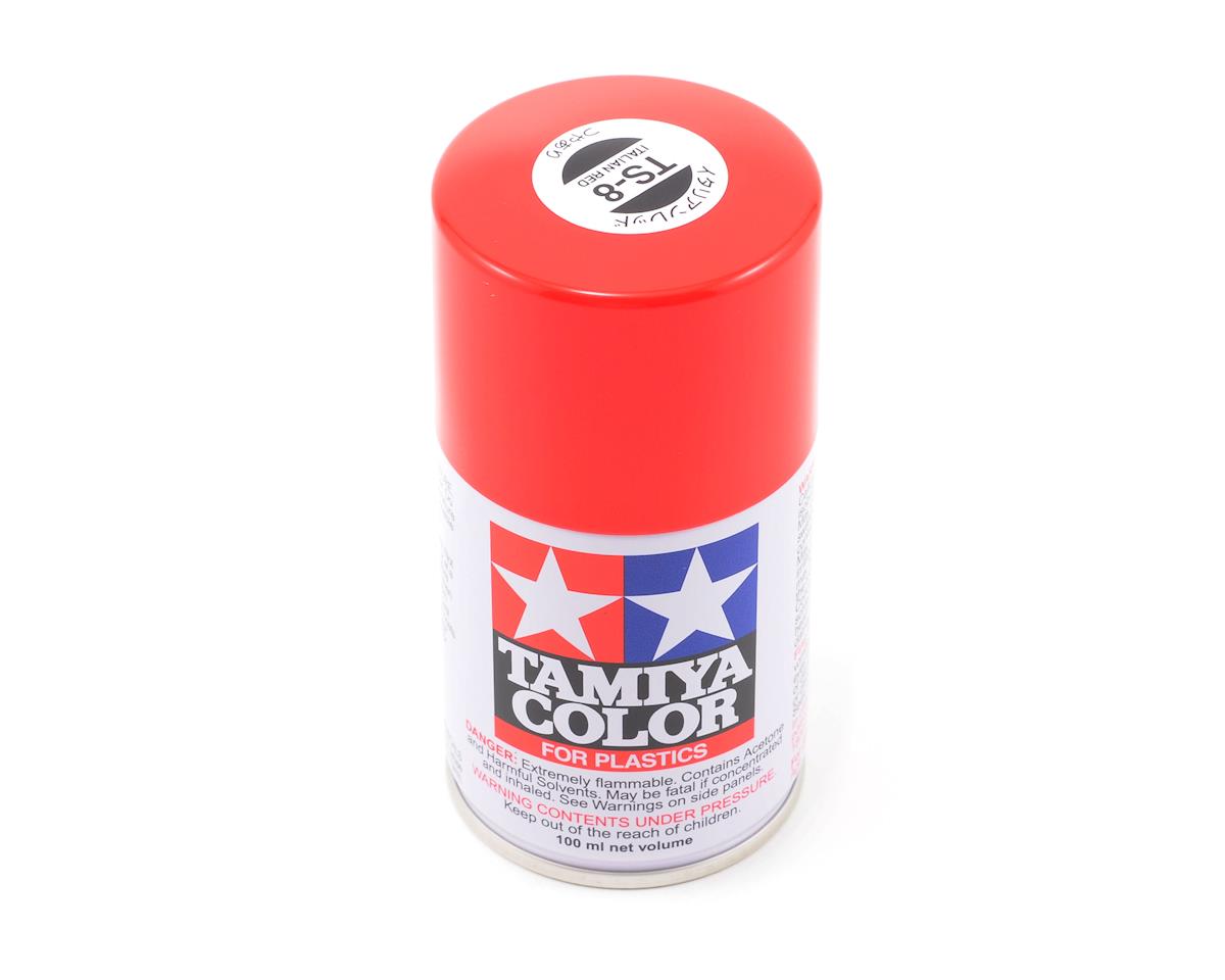 Tamiya TS-8 Italian Red spray paint 85008