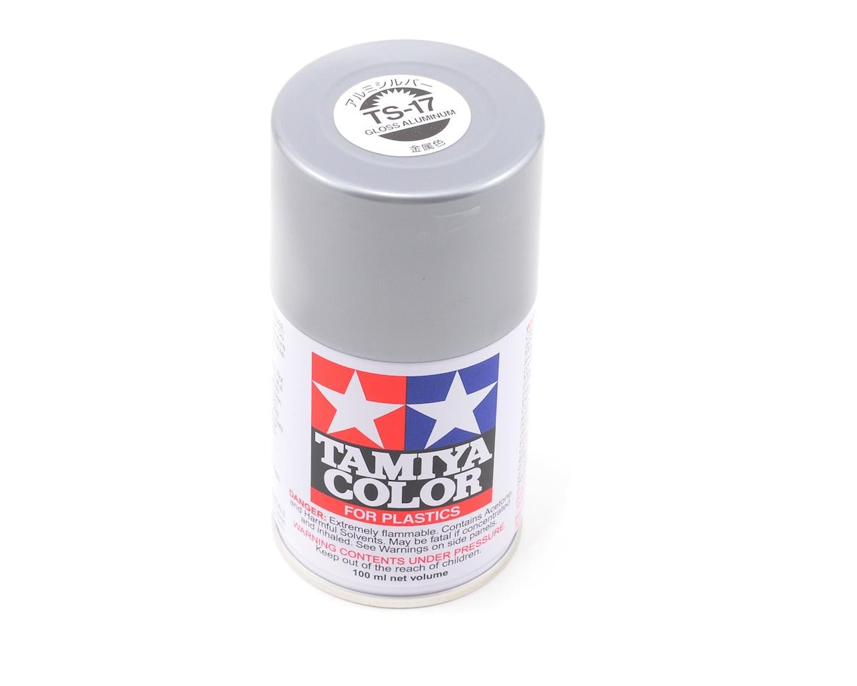 Tamiya TS-17 Gloss Aluminum spray paint 85017