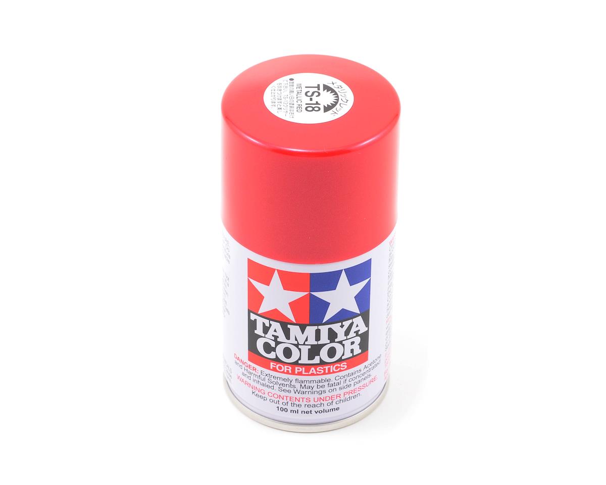 Tamiya TS-18 Metallic Red spray paint 85018