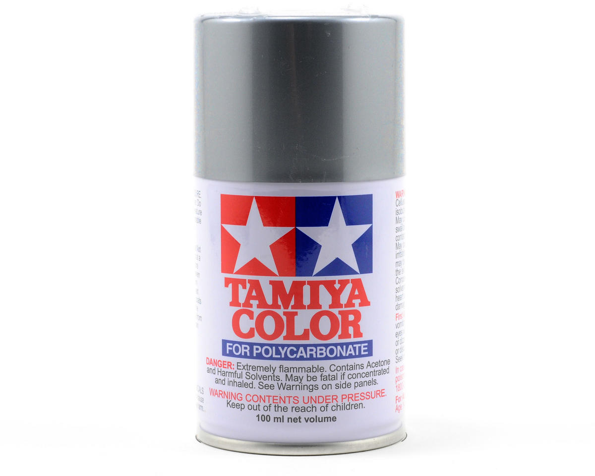 Tamiya PS-12 Silver polycarbonate spray paint 86012