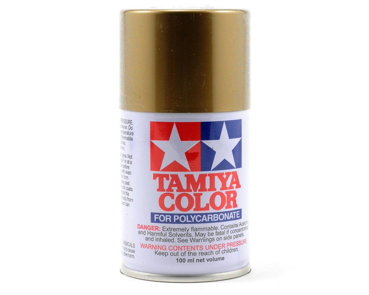 Tamiya PS-13 Gold polycarbonate spray paint 86013