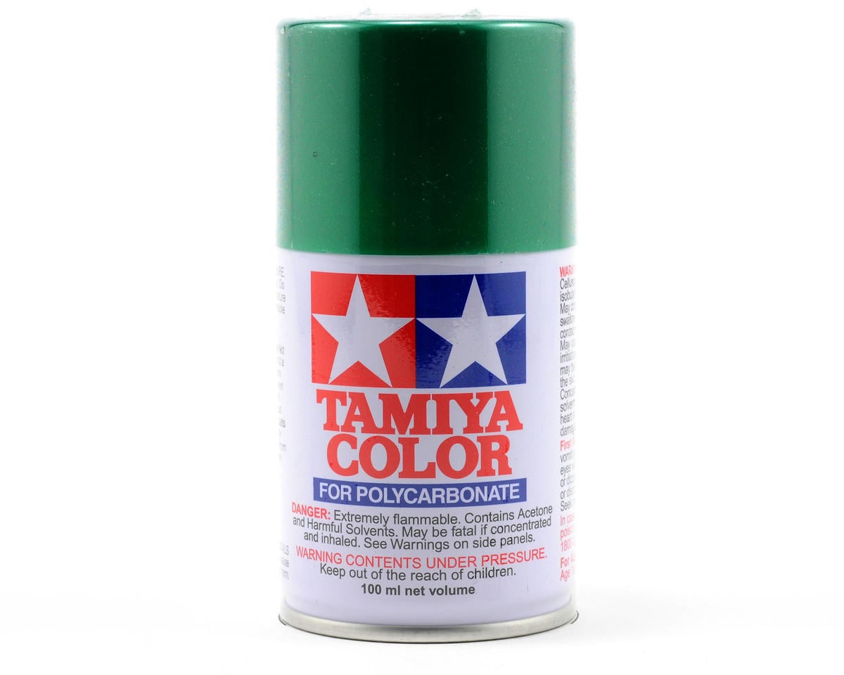 Tamiya PS-17 Metallic Green polycarbonate spray paint 86017