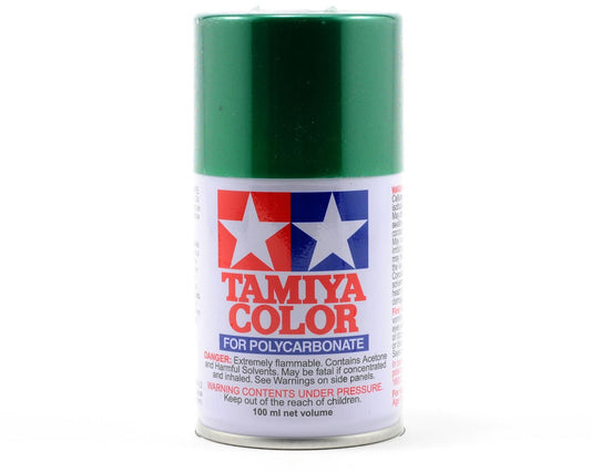 Tamiya PS-17 Metallic Green polycarbonate spray paint 86017