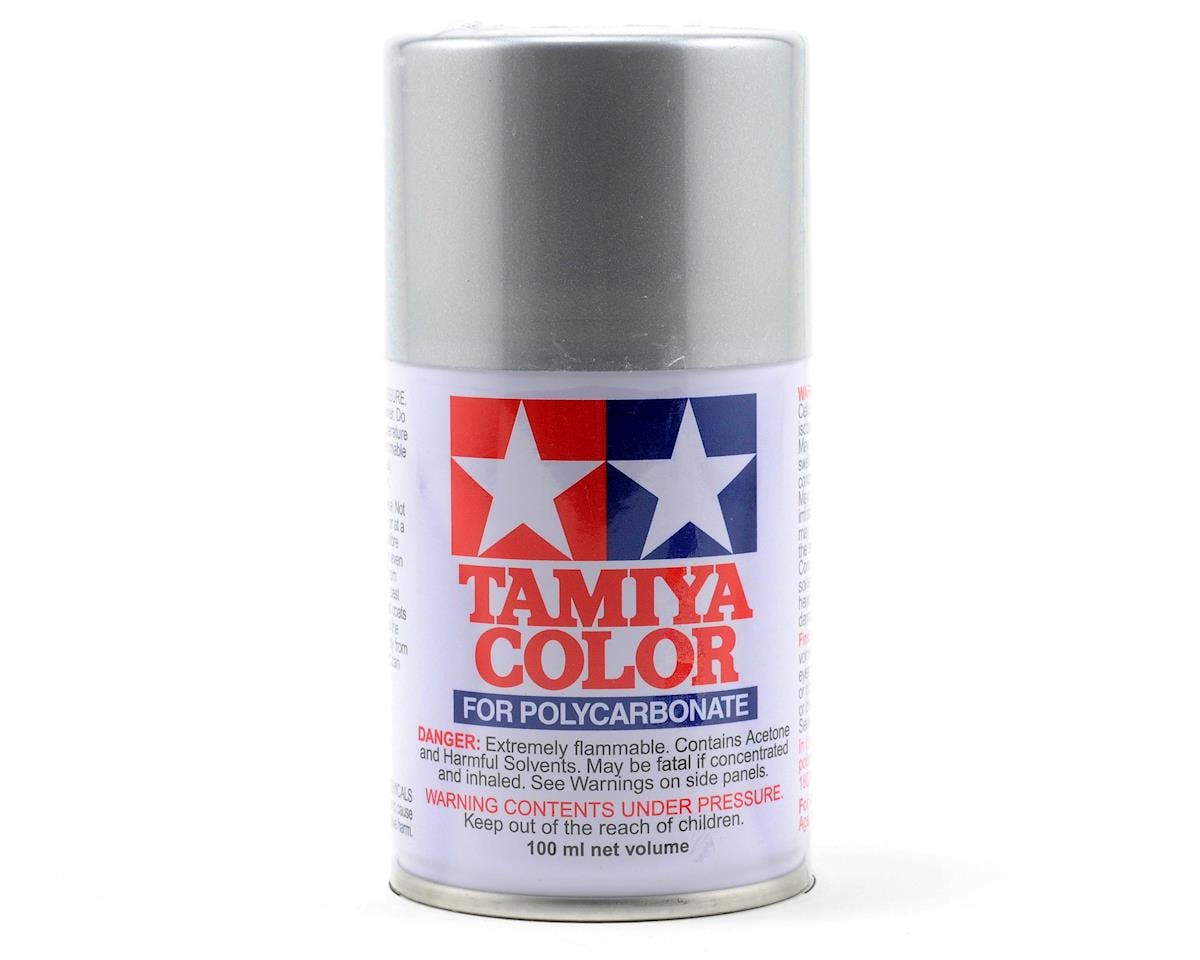 Tamiya PS-41 Bright Silver polycarbonate spray paint 86041