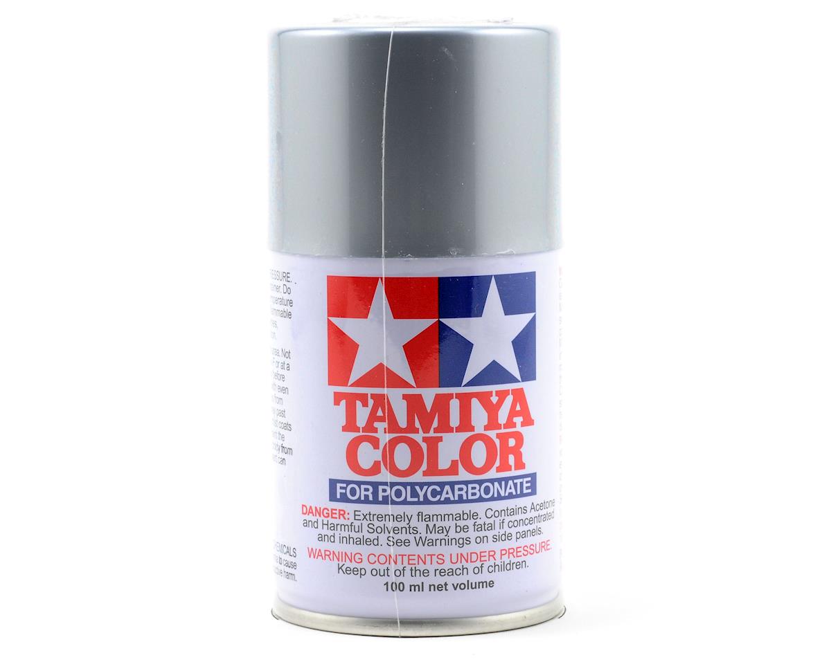 Tamiya PS-48 Semi-Gloss Silver polycarbonate spray paint 86048