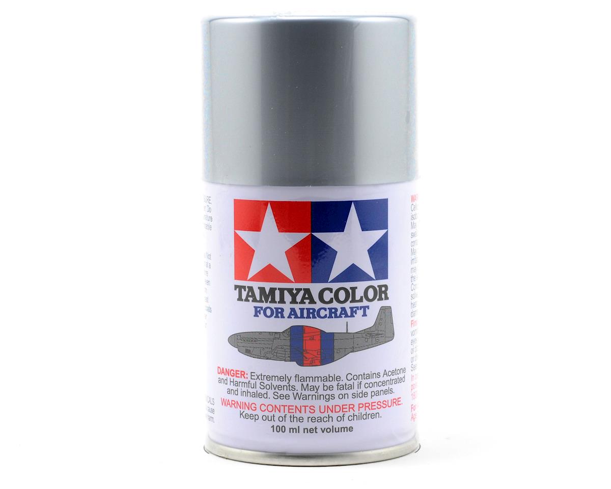 Tamiya AS-12 Bare Metal Silver aircraft spray paint 86512