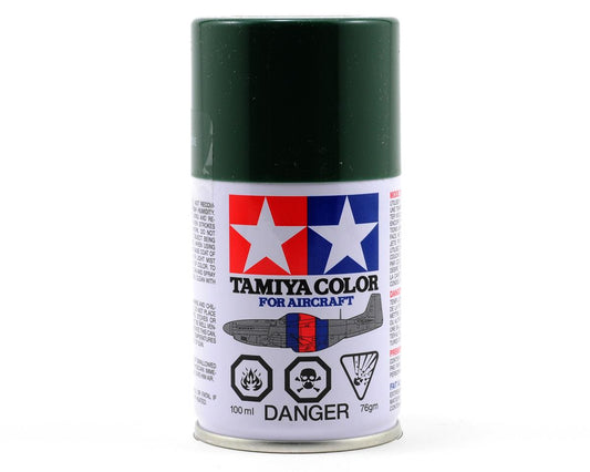 Tamiya AS-17 Dark Green IJA aircraft spray paint 86517