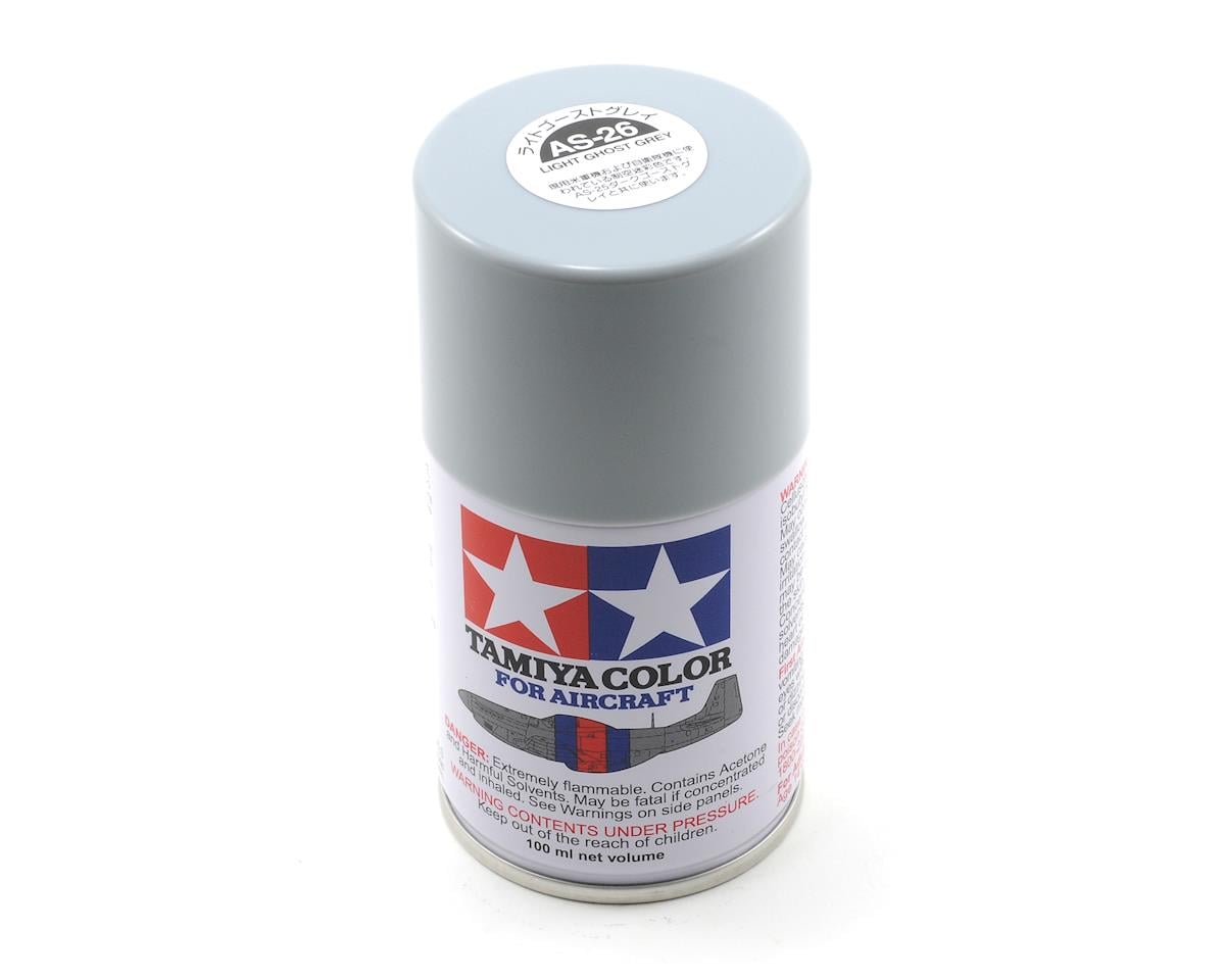 Tamiya AS-26 Light Ghost Gray aircraft spray paint 86526