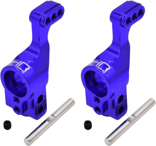 Hot Racing TE22N06 Blue Re. Pro Axle Carriers Slash Rustler Stampede
