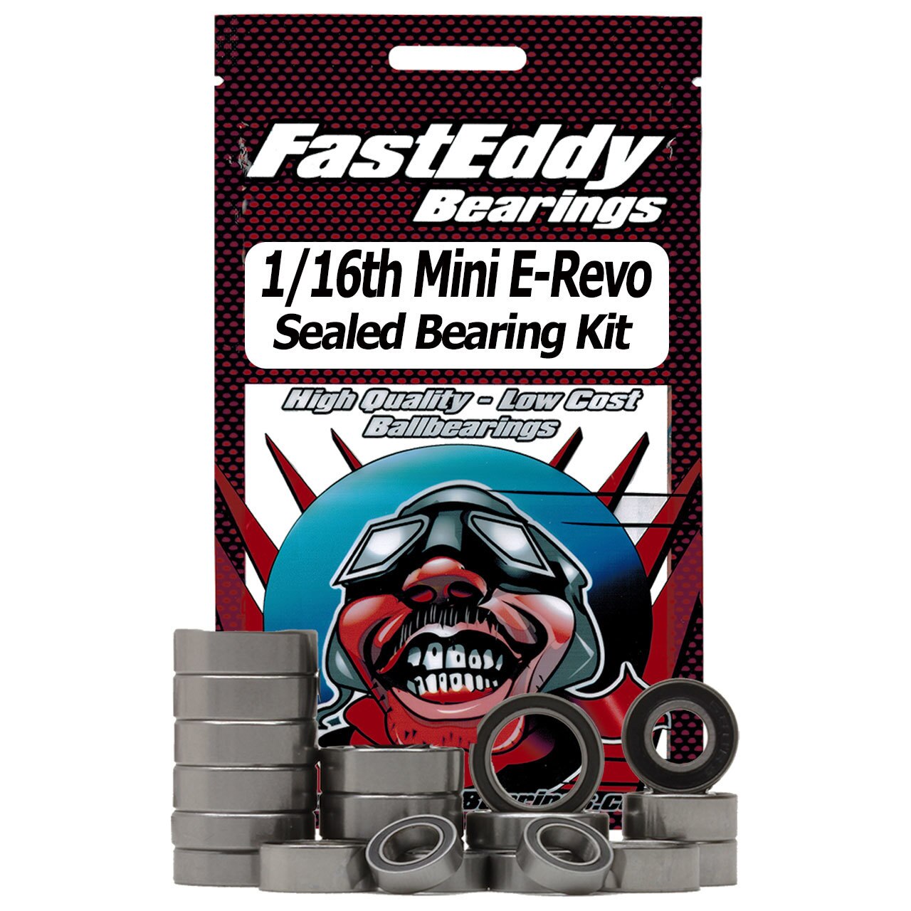 Fasteddy Traxxas 1/16th Mini E-Revo Sealed Bearing Kit