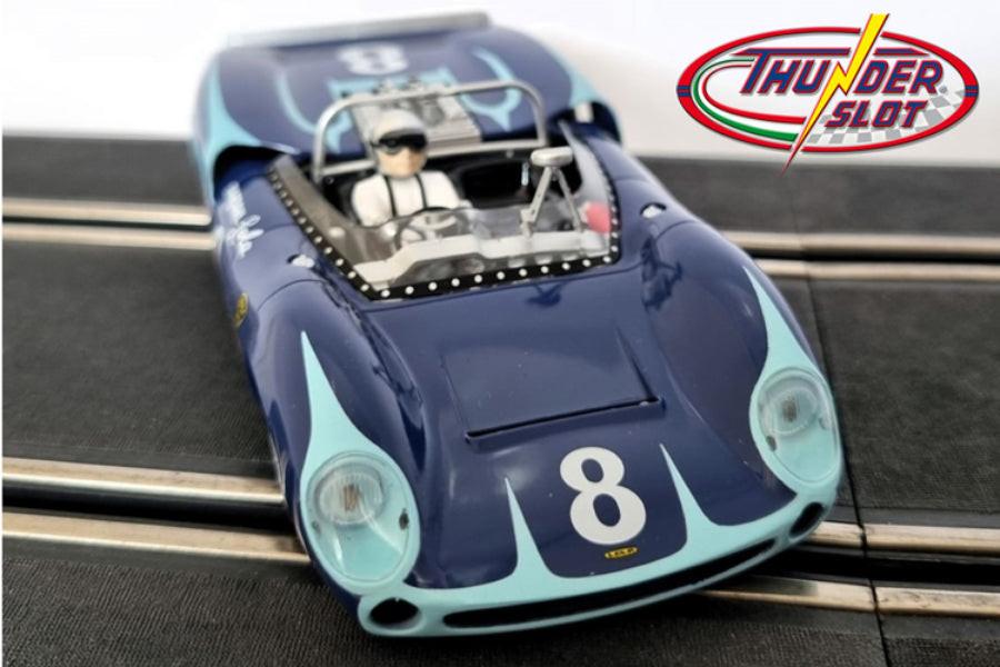 Thunderslot 1/32, Lola T70 Can-Am, Nr.8, 1966, CA00208S/W - - Fachgeschäft für Autorennbahnen + Zubehör Thunderslot 1/32, Lola T70 Can-Am, Nr.8, 1966, CA00208S/W - - Fachgeschäft für Autorennbahnen + Zubehör
