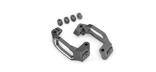 Traxxas 10232-GRAY Caster Blocks Aluminum Gray