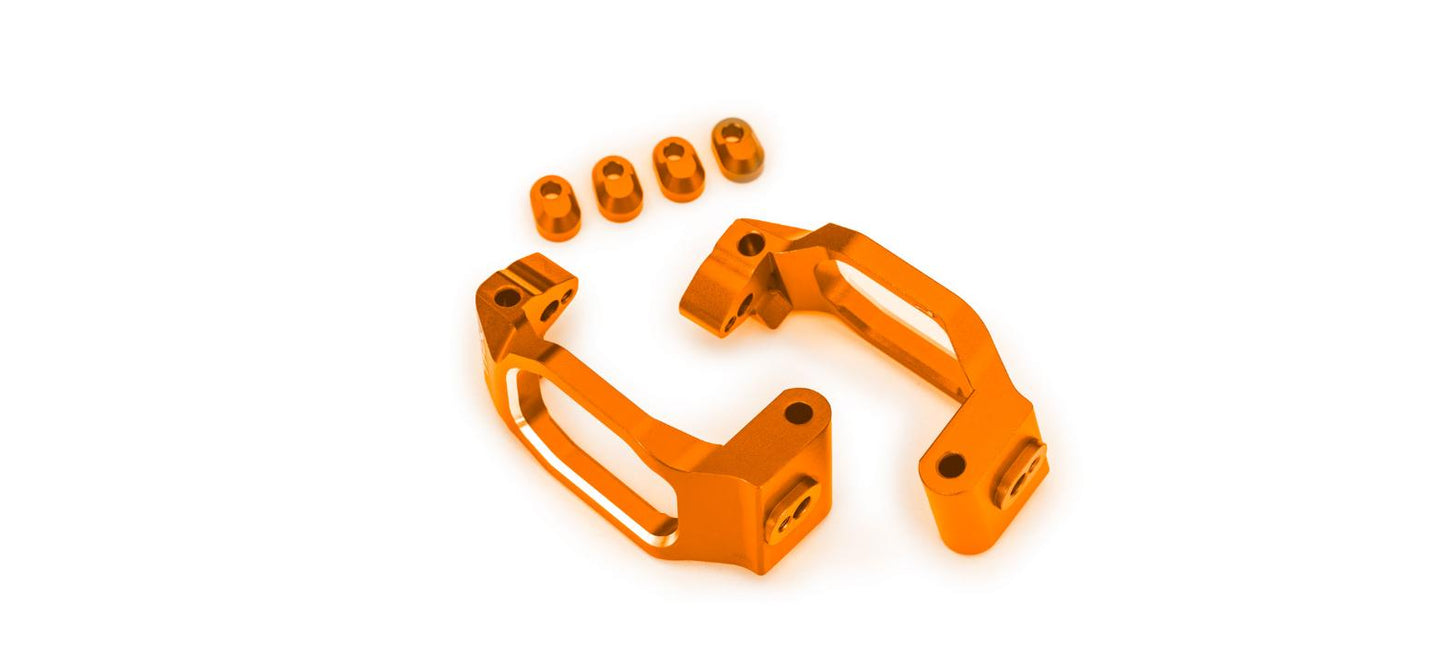 Traxxas 10232-ORNG Caster Blocks Aluminum Orange