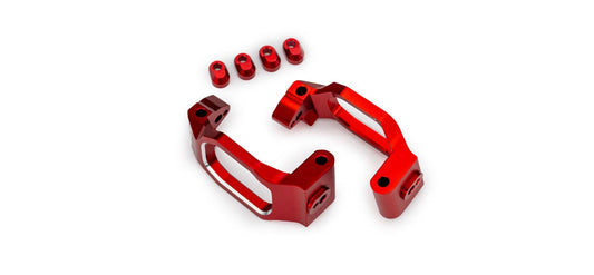 Traxxas 10232-RED Caster Blocks Aluminum Red